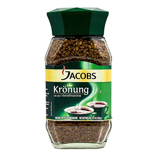 Jacobs Kronung Instant Coffee 200 Gram / 7.05 Ounce (Pack of 6)