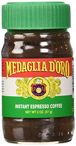 Medaglia D'Oro Instant Espresso Coffee, 2-Ounce Jars (Pack of 6)