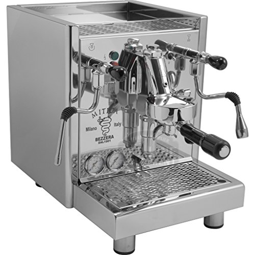 Bezzera Mitica Commercial Espresso Machine - HX SS PID boiler switchable tank / direct connect Rotary Vane Pump