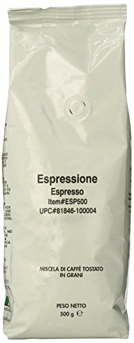 Espressione Espresso Blend Whole Bean Coffee, 500-Grams