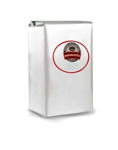 Nicoletti Coffee 'Original' Espresso Roast Beans 2.20lb (Made in Brooklyn NY since 1972) Fresh Roasted Espresso with date.
