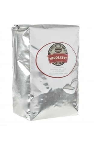 Nicoletti Coffee Espresso Roast Beans 2.20lb (Made in Brooklyn NY since 1972)