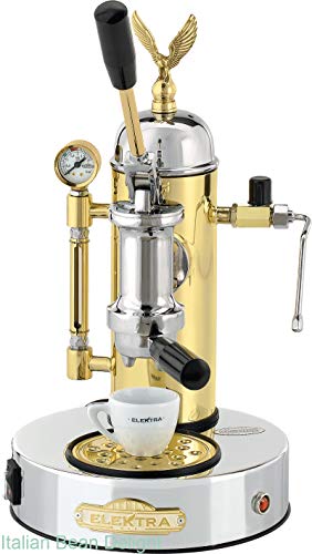 Elektra Microcasa Lever Espresso Machine Finish: Chrome and Brass