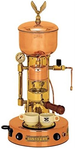 Microcasa Semiautomatica Commercial Espresso Machine Finish: Copper and Brass