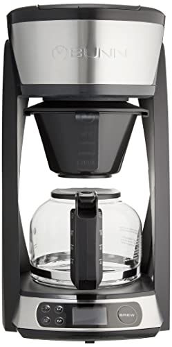 BUNN Heat N Brew Coffee Maker, 10-cup, Stainless Steel